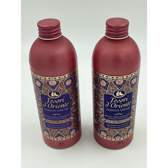 Tesori d'Oriente Persian Dream Pomegranate & Red Tea Aromatic Bath Cream